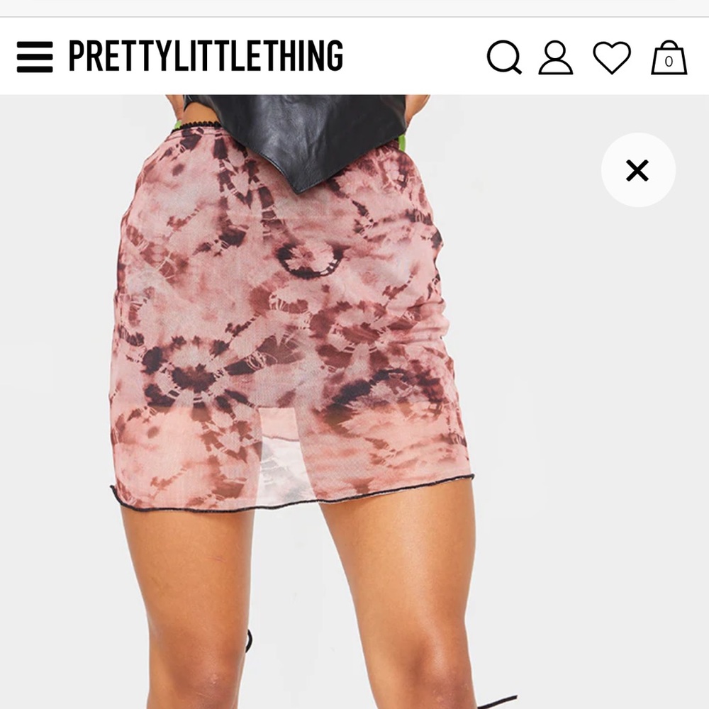 PLT Tie Dye skirt